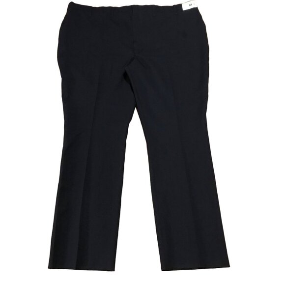 Mens Sentinel Black Dress Pants 56R 100% Polyester - Picture 1 of 4